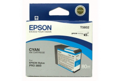 Epson T5802 cyan original ink cartridge