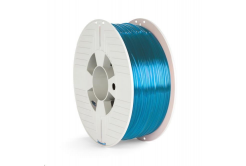 VERBATIM 3D Printer Filament PET-G 1.75mm, 327m, 1kg blue transparent