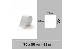 Niimbot labels RP 70x80mm 95pcs White for B3S