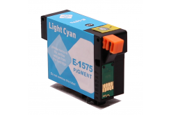 Epson T1575 light cyan compatible ink cartridge