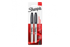 Sharpie 1985860, marker Fine, black, 2pcs, 0.9mm, permanent, blistr