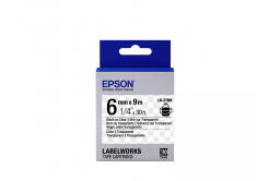 Epson LabelWorks LK-2TBN C53S652004 6mm x 9m, black text / transparent tape, original tape