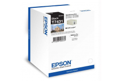 Epson T7431 C13T74314010 black original ink cartridge